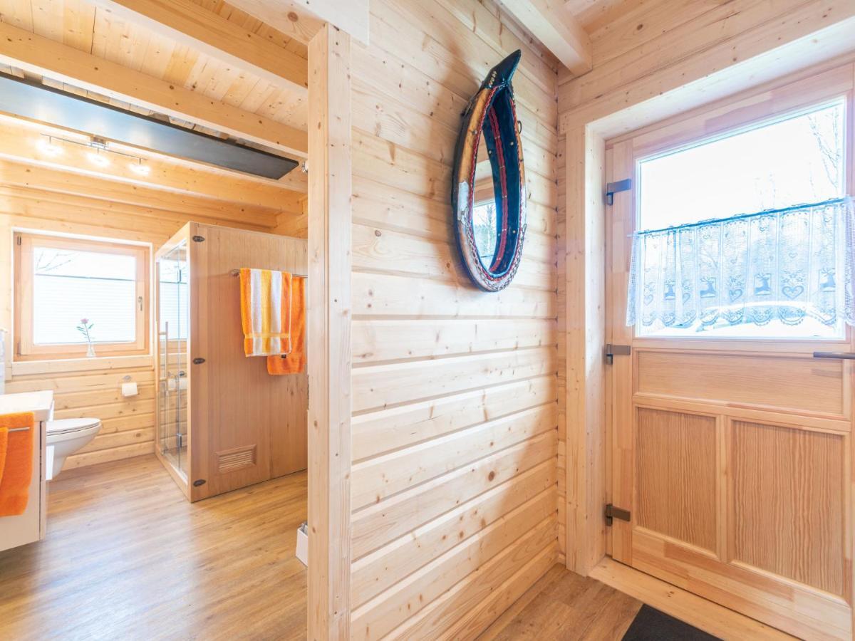 Holiday Home Chalet Toni Mit Sauna By Interhome Spiegelau Ngoại thất bức ảnh